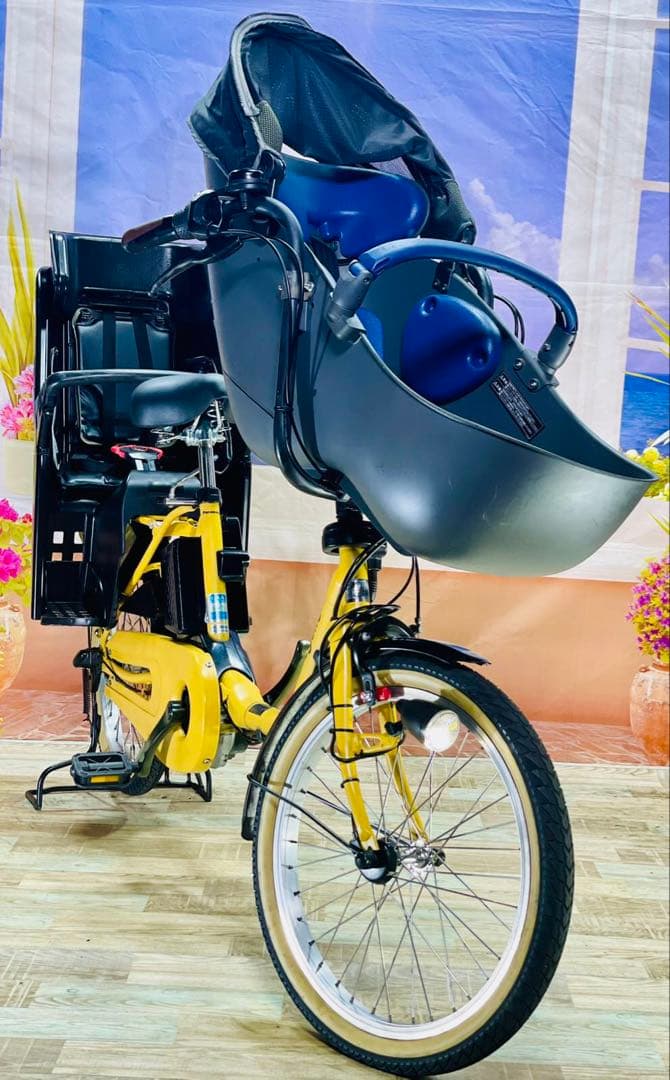 高年式ギュットクルーム2019年モデル⭐️パナソニック子供乗せ電動自転Y2885