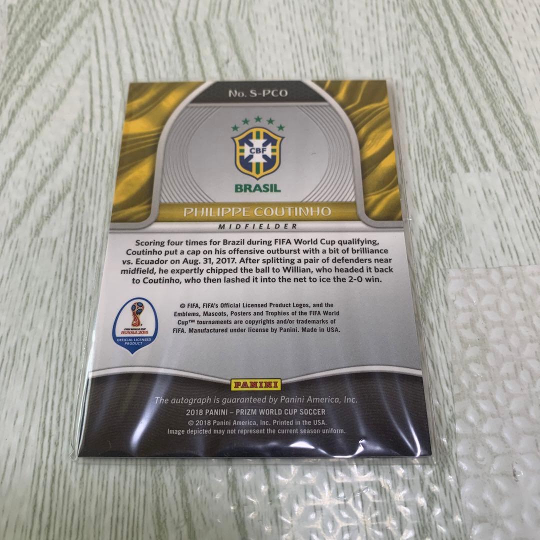 スポーツ選手 2018 panini PRIZM FIFA WORLD CUP AUTO