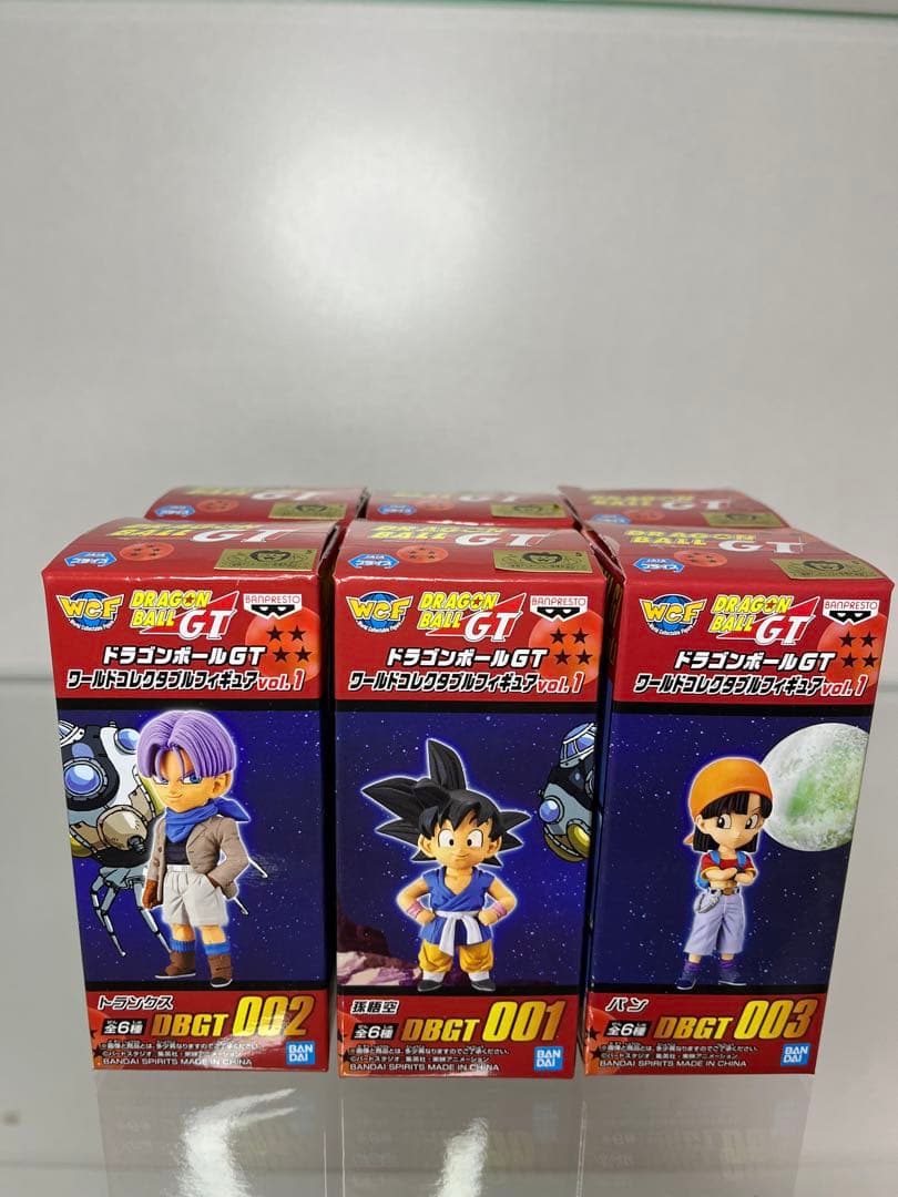 ドラゴンボールGT ワールドコレクタブルフィギュアvol.1 6体コンプ