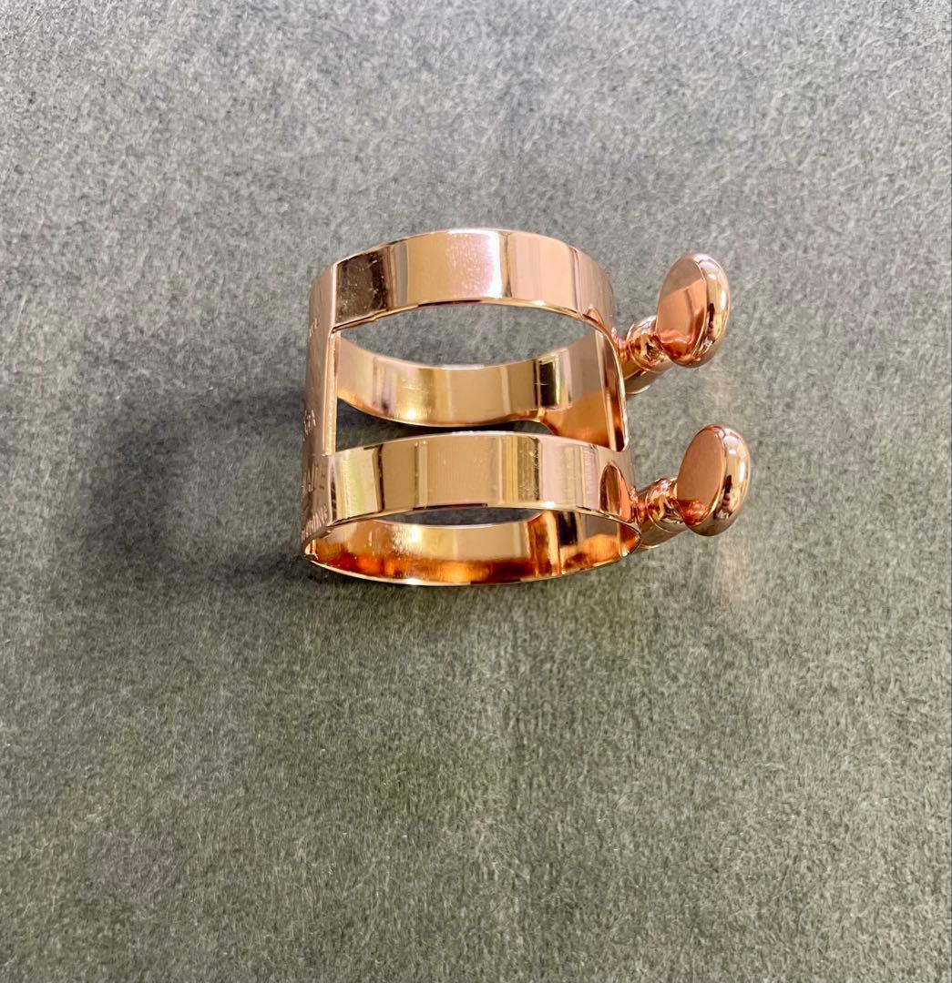 ボナード　テナーサックスリガチャー　ピンクゴールドメッキ（PGP）