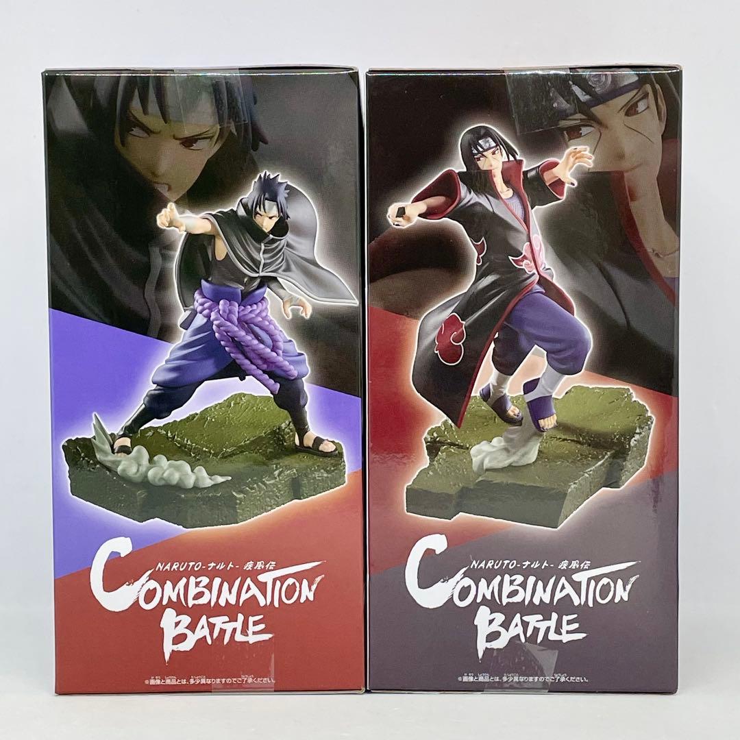 【6個セット】ナルト　フィギュア　コンビネーションバトル　うちはサスケ・イタチ