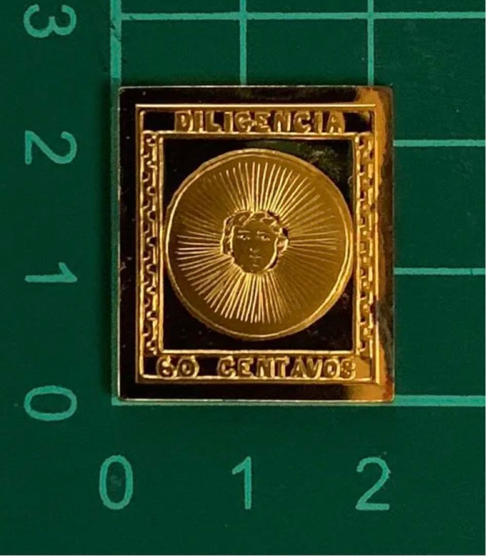 フランクリンミント 切手レプリカ 世界の国々の最初の切手 ウルグアイ