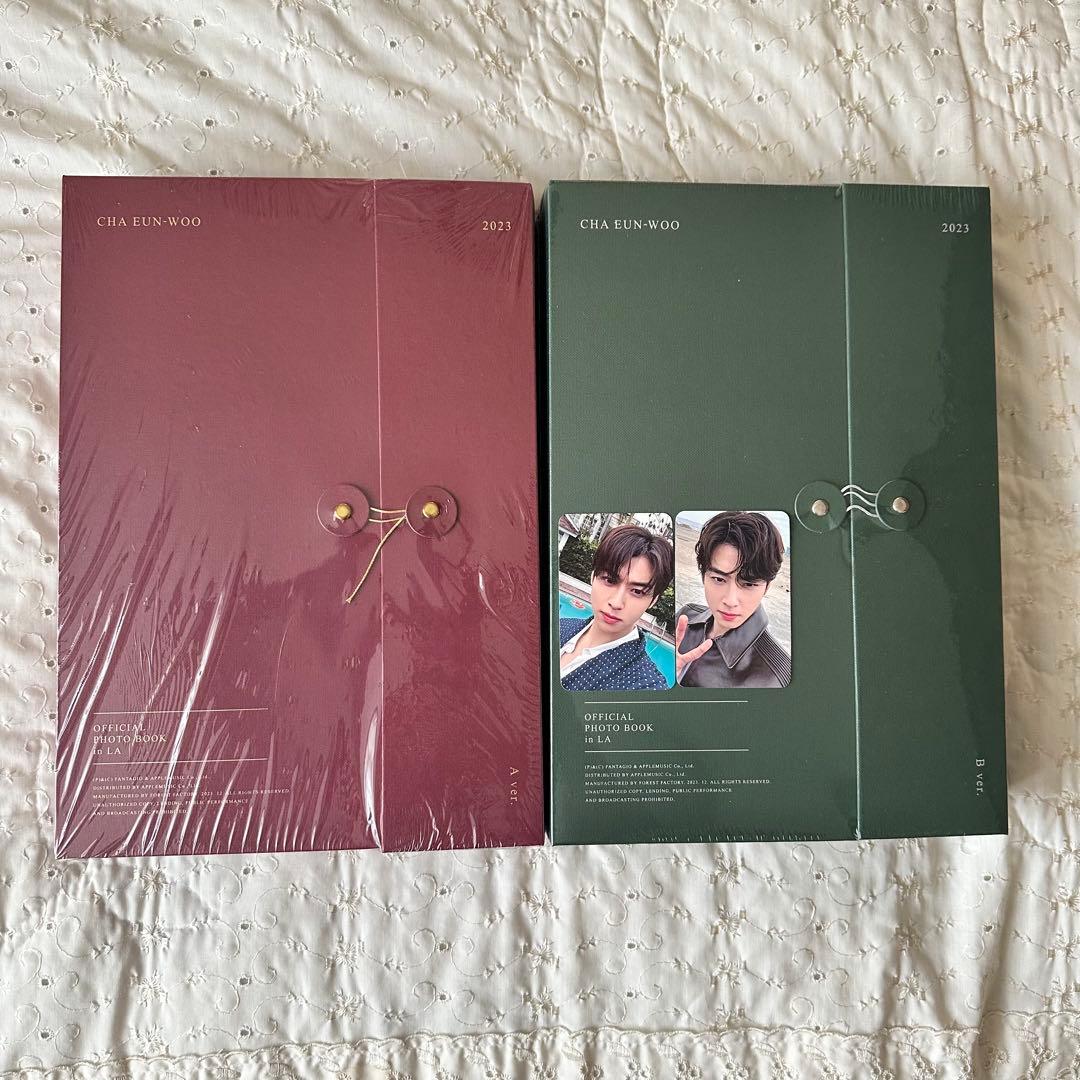 CHA EUN WOO 2023 LA photobook 新品未開封 セット ASTRO CHA EUNWOO 2023 OFFICIAL PHOTOBOOK - Kpop USA