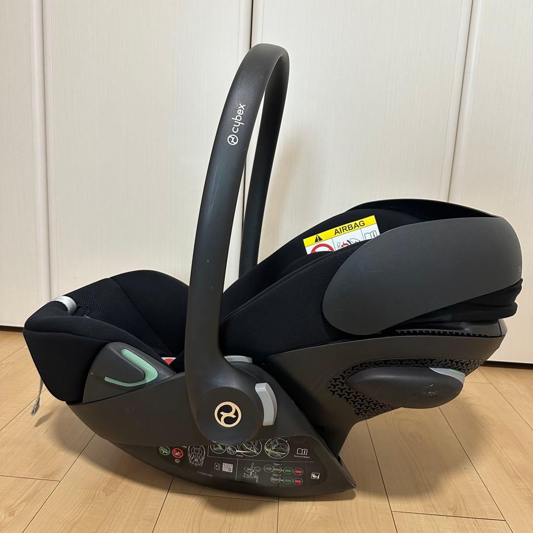 【美品】再値下げ中cybex クラウドG i-Size plus ムーンブラック
