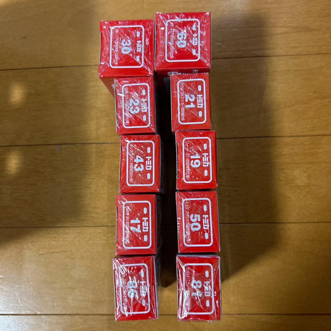 トミカ　2016 2017初回特別仕様　未開封　10台まとめ売り　セット