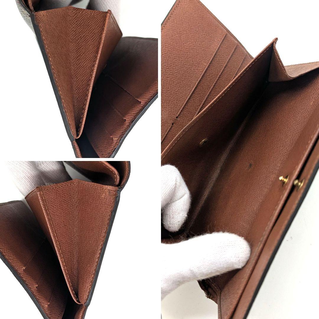 ルイヴィトン モノグラム インターナショナル 三つ折り 長財布 C2