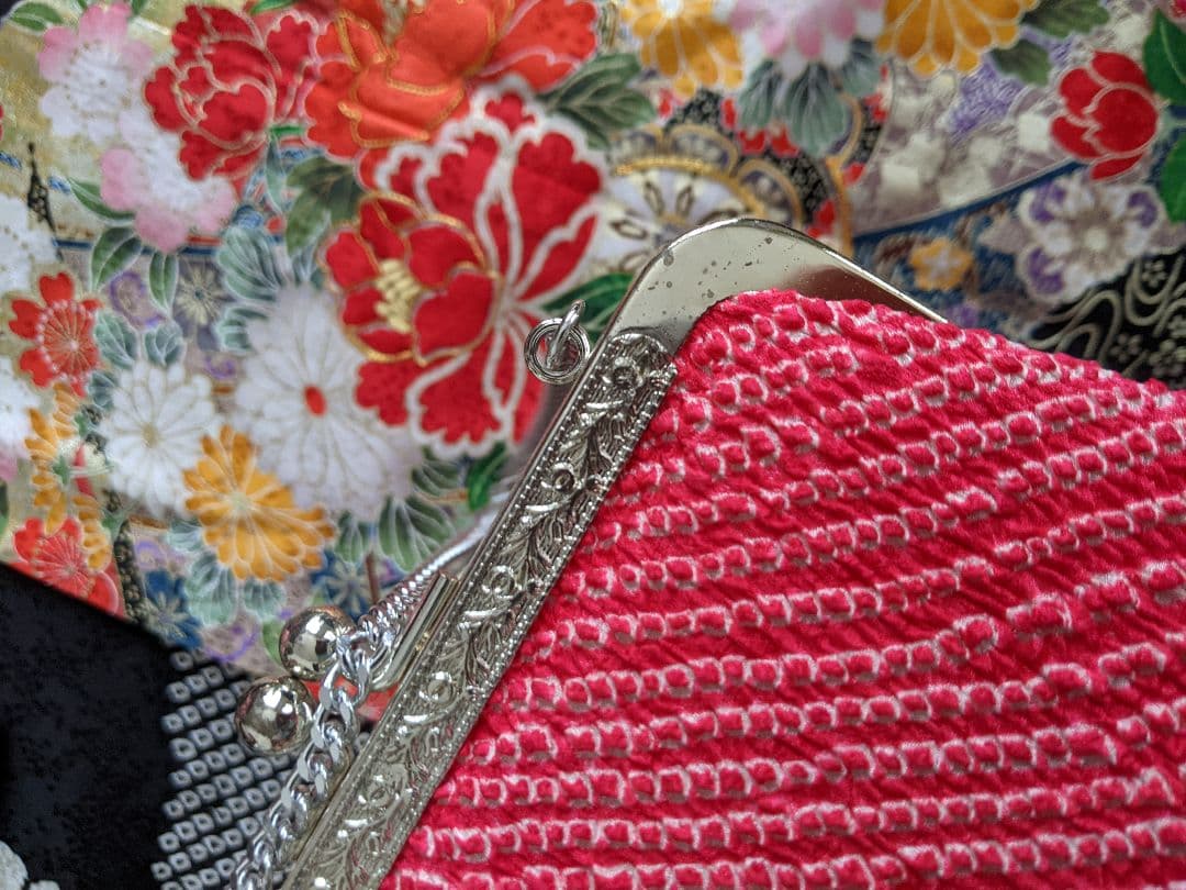 七五三　セット　着物　ハーフ成人式　黒系　豪華　絞り柄