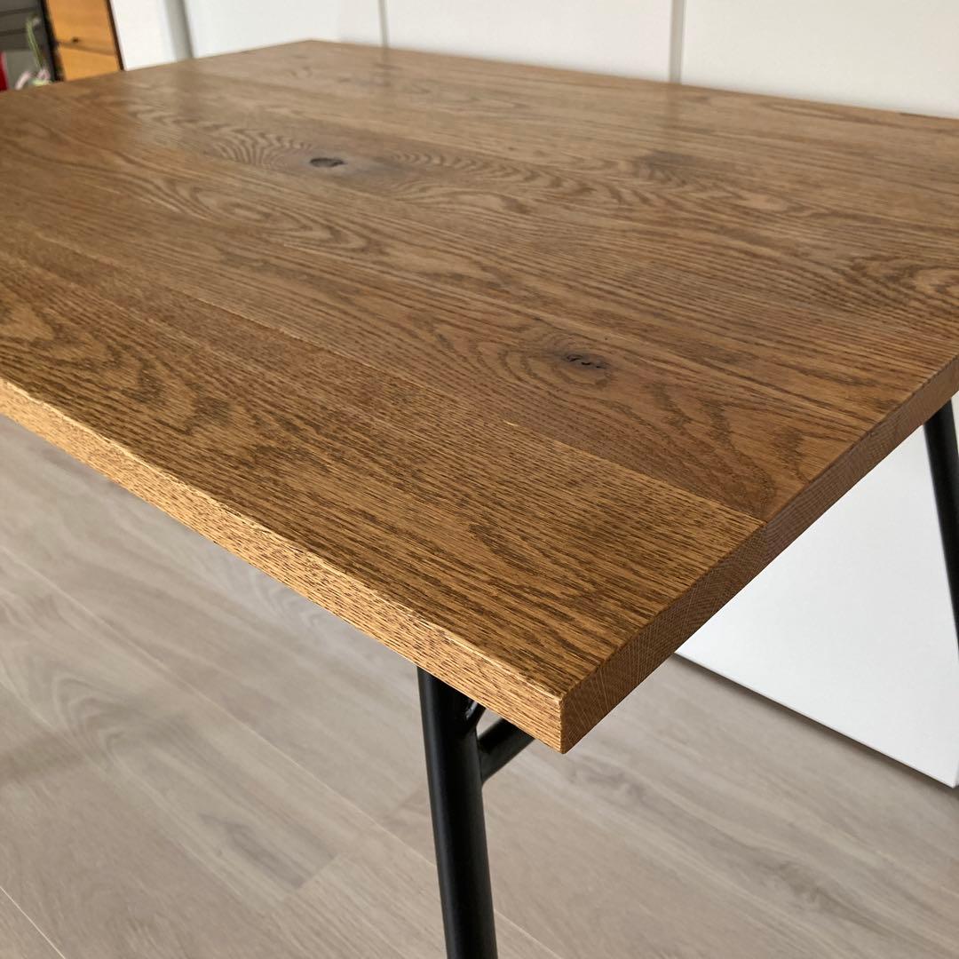 モモナチュラル　木製ダイニングテーブル
