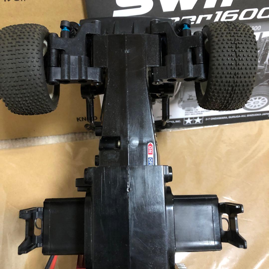 タミヤ RC M03シャーシ、サーボ付き、フルベア、スポチュン 程度良好