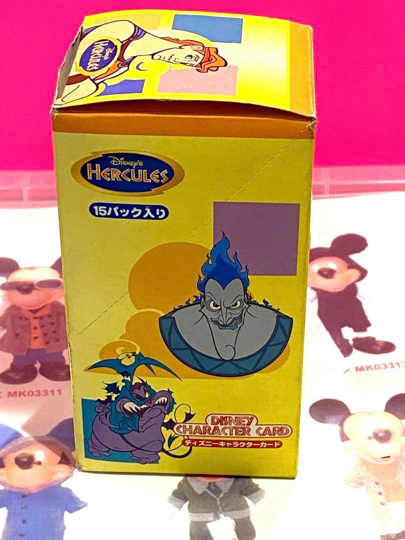 Aランク品☆絶版97'ディズニーキャラクターカード1BOX新品未展示物☆