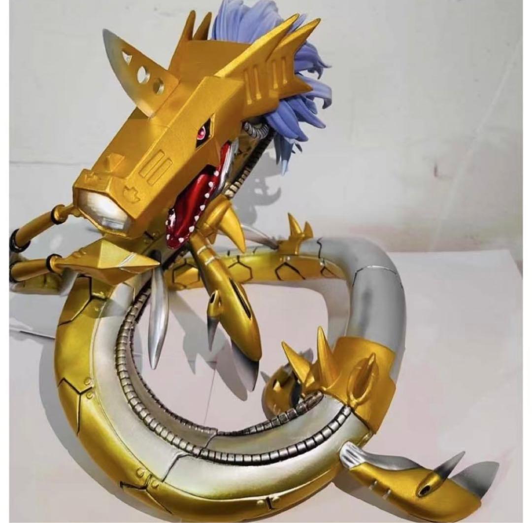 デジモンアドベン PVC製 フィギュア ガレージキット メタルシードラモン