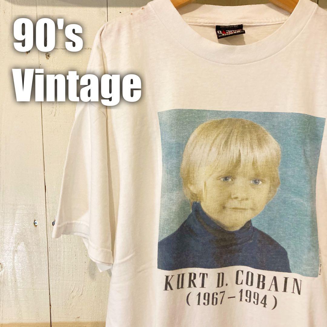 Kurt Cobain カートコバーン 追悼Tシャツ 幼少期 NIRVANA - メルカリ