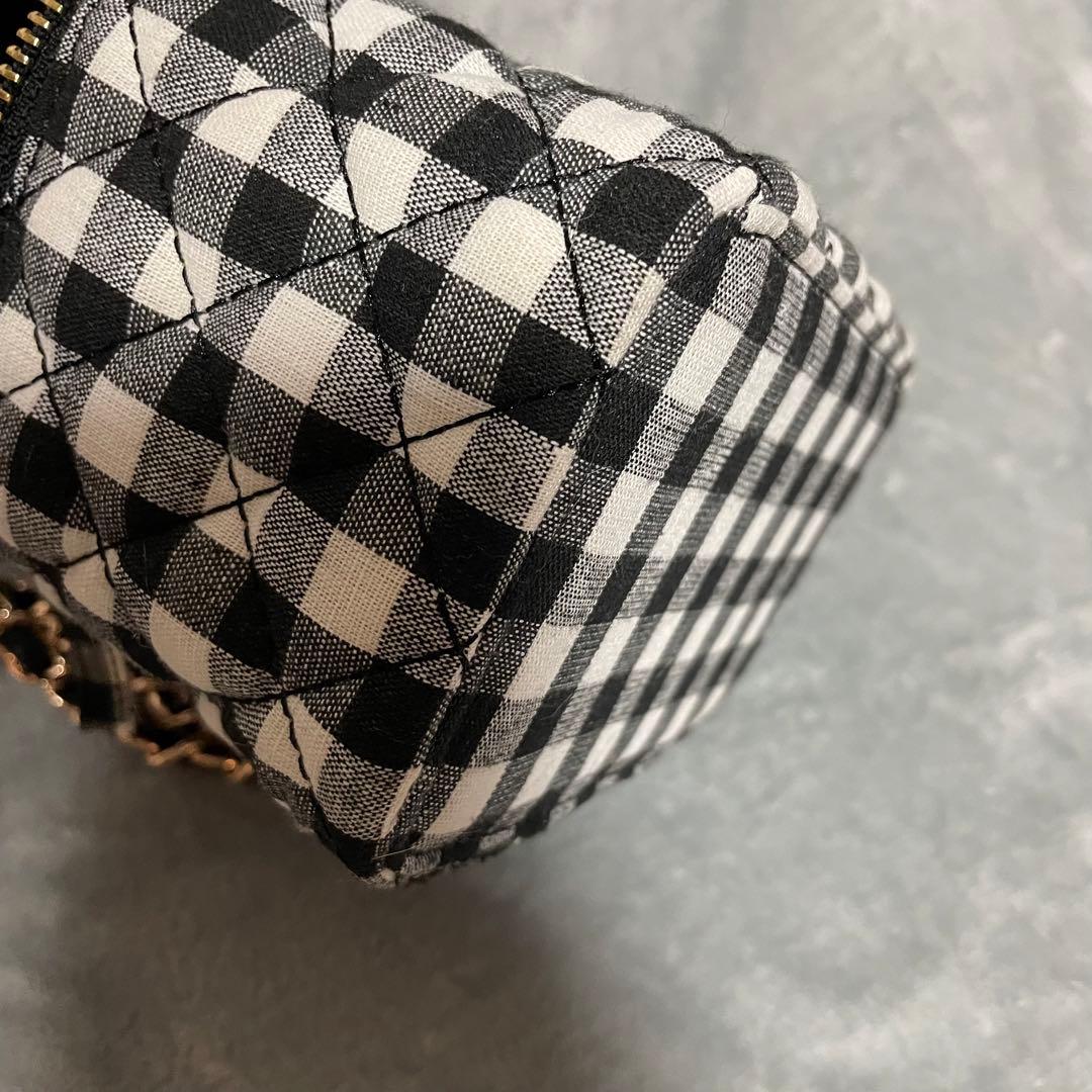 エル　　ダーリッチ バニティバッグ キルティングスクエアミニバッグ MIX