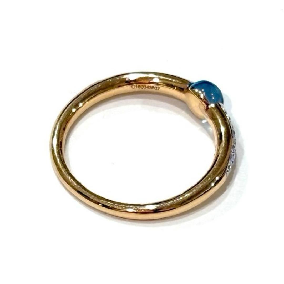 POMELLATO マーマノンマーマ #52 ブルートパーズ×ダイヤ 750