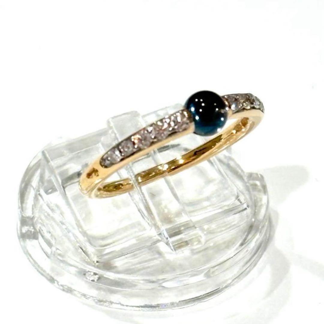 POMELLATO マーマノンマーマ #52 ブルートパーズ×ダイヤ 750