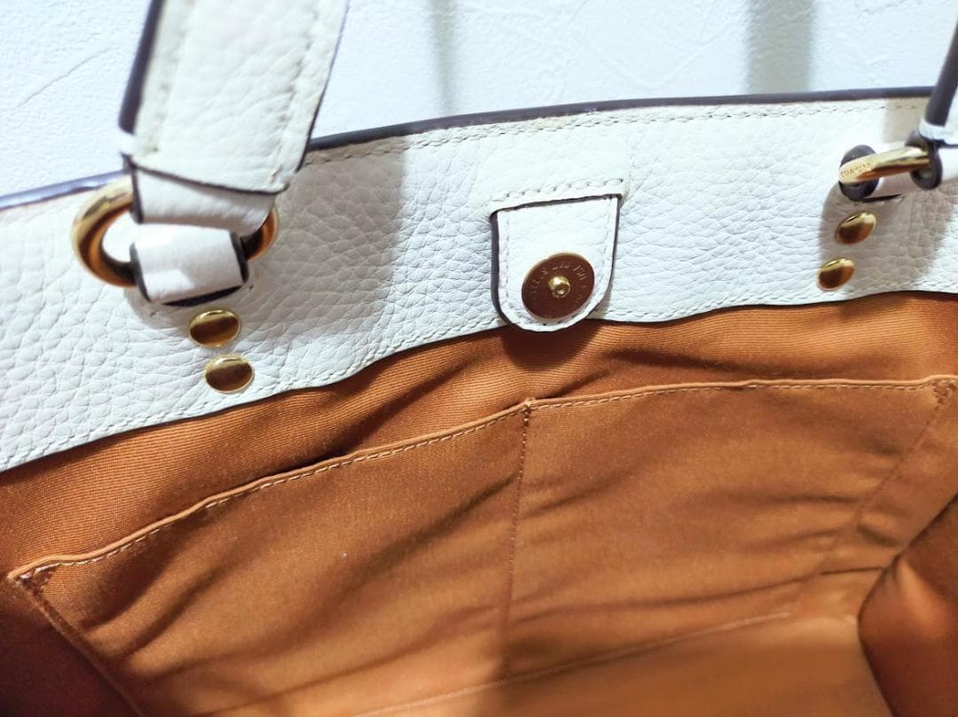 【中古】COACH　デンプシー キャリーオール シグネチャー キャンバス