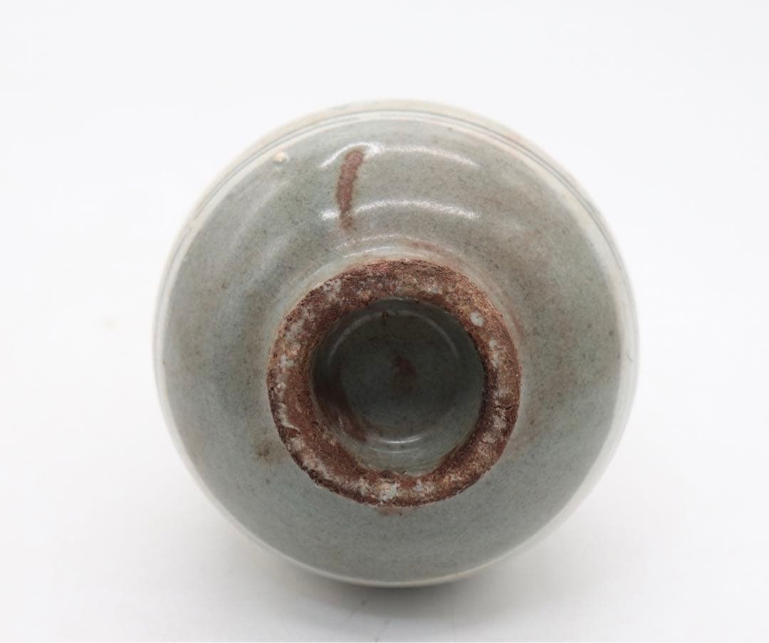 朝鮮 粉青釉 魚紋徳利 訳あり 送料込み0522