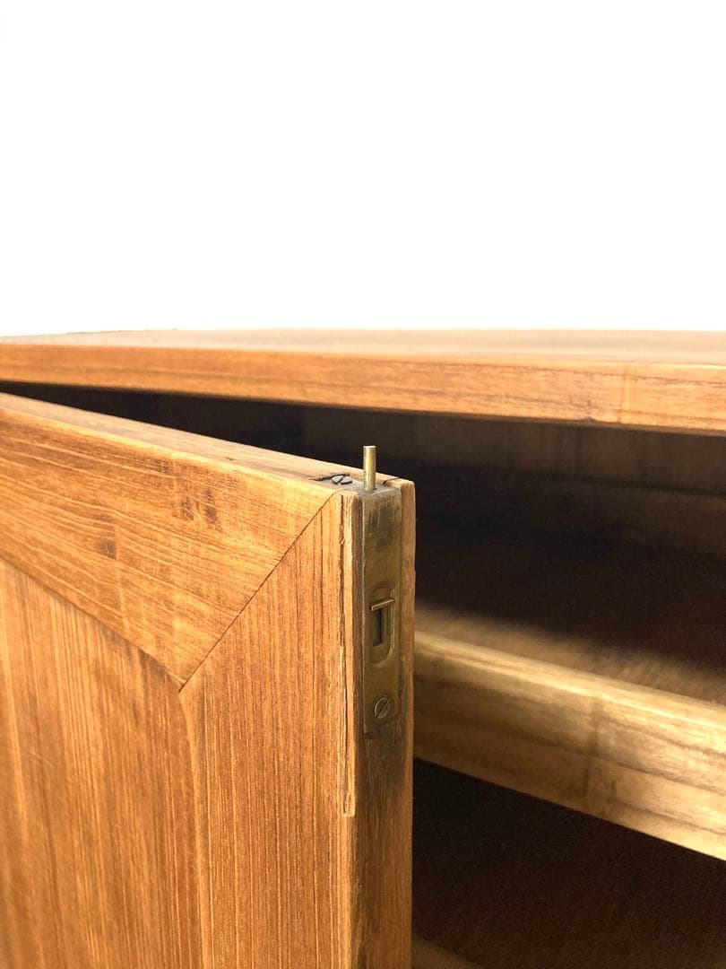 メンテ込】アンティークのキャビネット 引出し6杯 総桐 木脚付