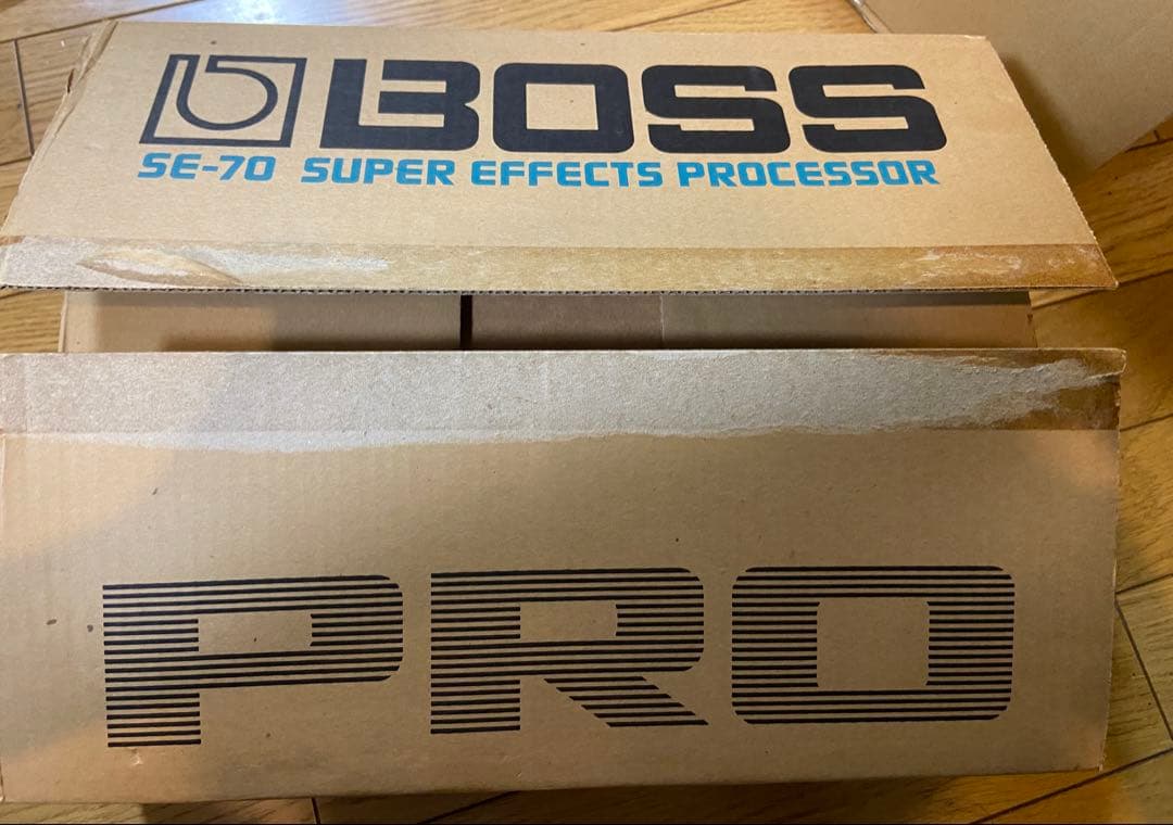希少完品 BOSS SE‑70 マルチエフェクター 元箱・取説・アダプター付き