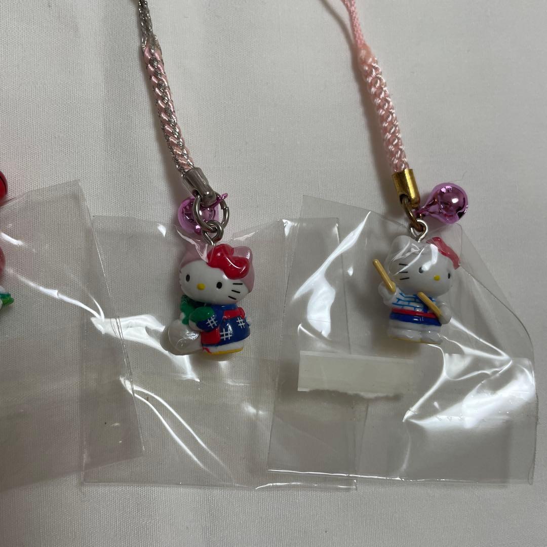 新品◆ハローキティ ご当地キティ 根付けストラップ 九州 10個セット◆匿名配送