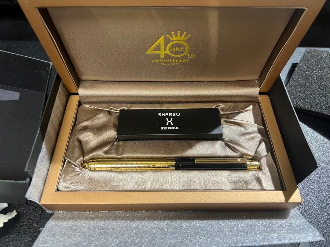 ゼブラ 多機能ペン シャーボX GS40th 限定色 メモリアルシルバー