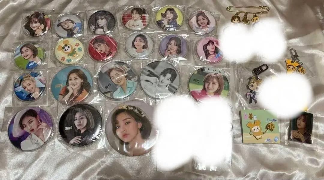 TWICE ジヒョ 缶バッジ まとめセット