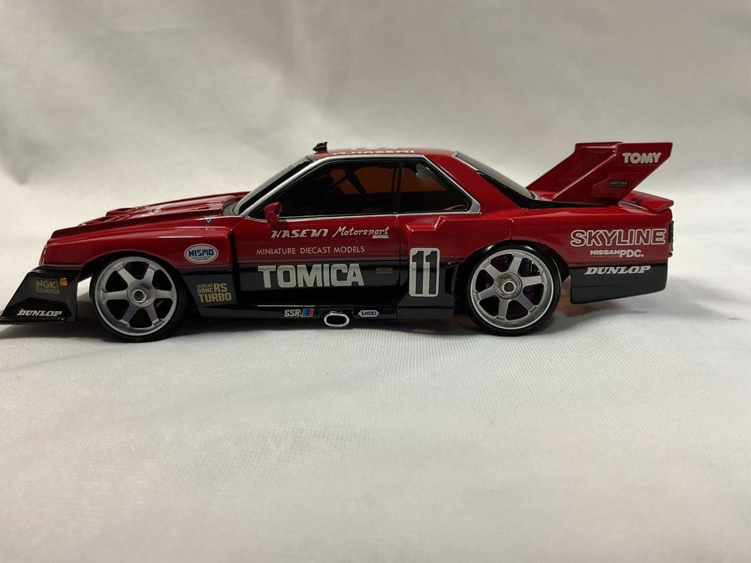 京商 ミニッツ AWD ドリフトスカイラインAFS2.4G基盤 アルミホイール付