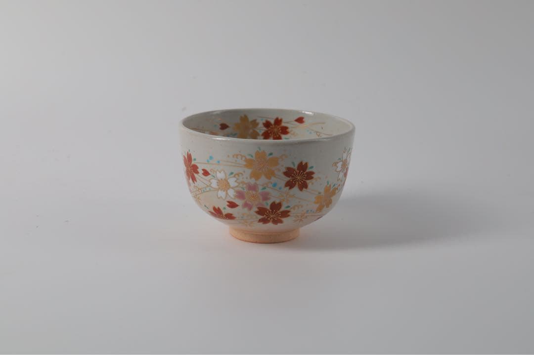 鼠絵志野茶碗茶道具抹茶茶碗ト（加藤唐九郎？）在銘