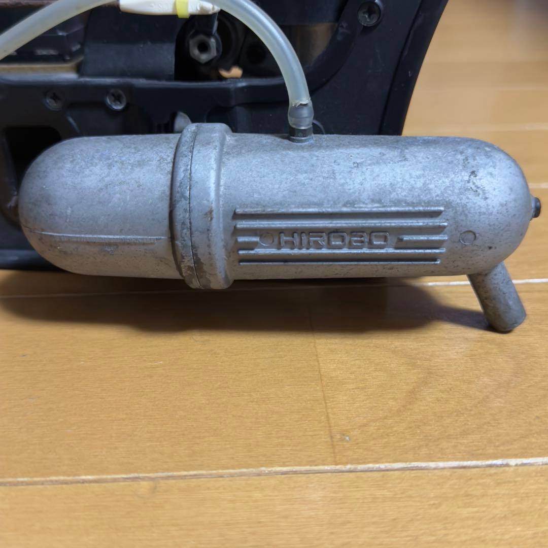 ヒロボー シャトル メインフレーム エンジン マフラー サーボ ジャイロ