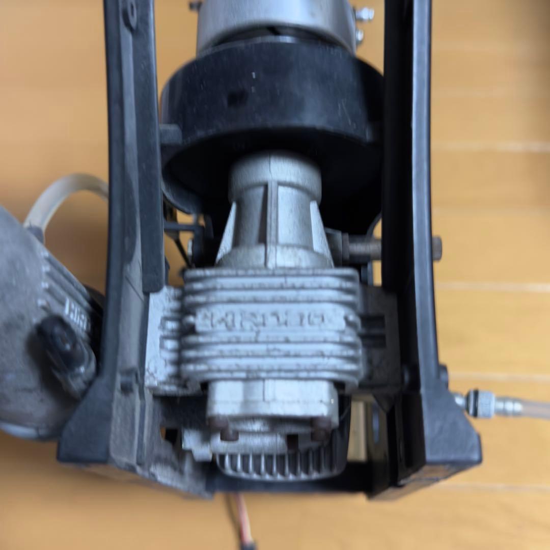 ヒロボー シャトル メインフレーム エンジン マフラー サーボ ジャイロ