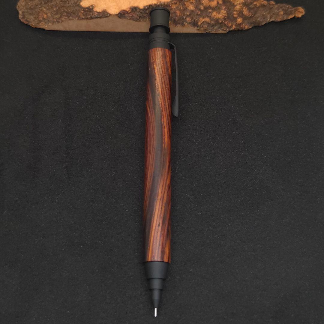 No.06ハンドメイド製図用シャープペンMDS1木軸ココボロ