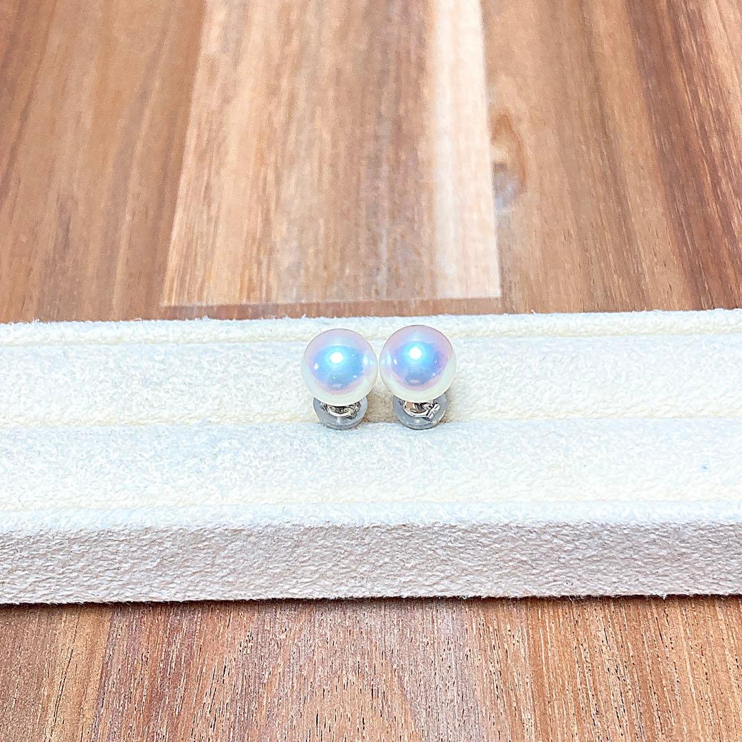 新品・百貨店商品／総本店】1957出た！ブルーピンク天女級PTアコヤ真珠