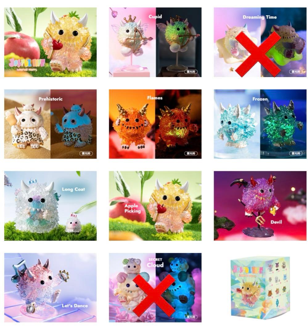 訳有INSTINCTOY Monster Fluffy Joyful Life