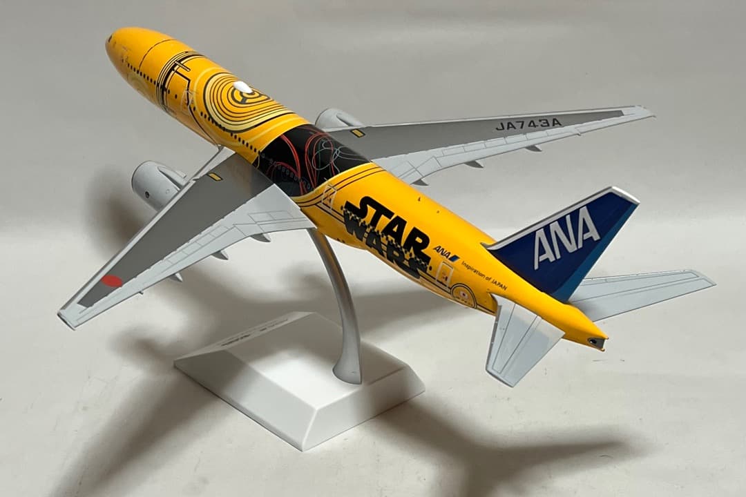 ANA B777-200ER JA743A STARWARS スターウォーズC-3PO ANAJET BOEING