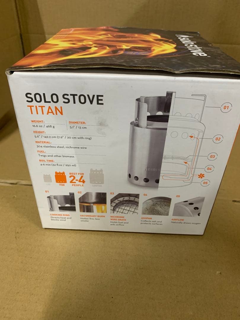 Solo Stove ソロストーブ タイタン 日本正規品 焚火台