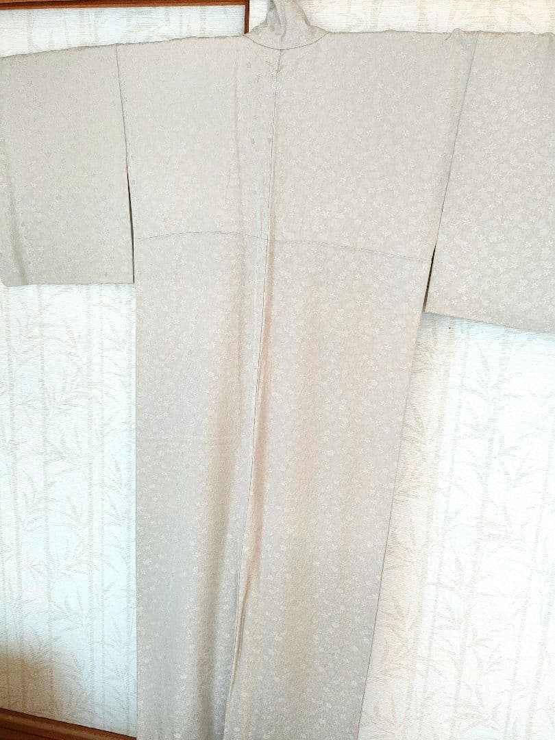 色無地(共八掛付)皇室献上工場謹製反物堅牢染正絹 【皇室献上