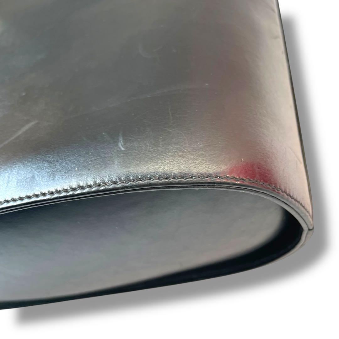 【美品】サルヴァトーレフェラガモ　ハンドバッグ　2way ガンチーニ　レザー　黒