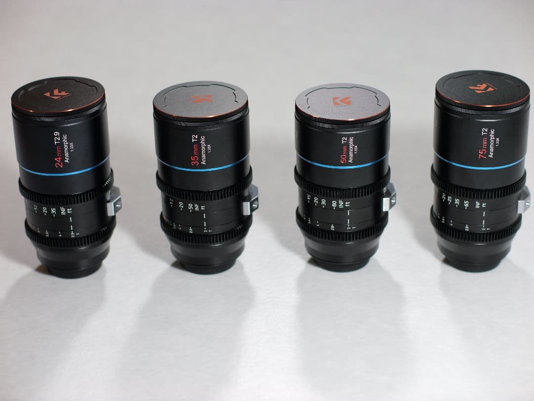 SIRUI MARS MFTマウント 1.33x アナモフィックレンズセット