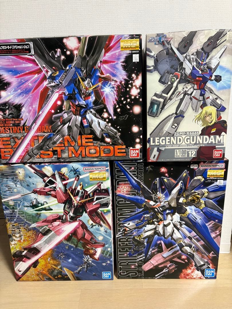 ガンプラ ガンダムSEED DESTINY MG セット - メルカリ