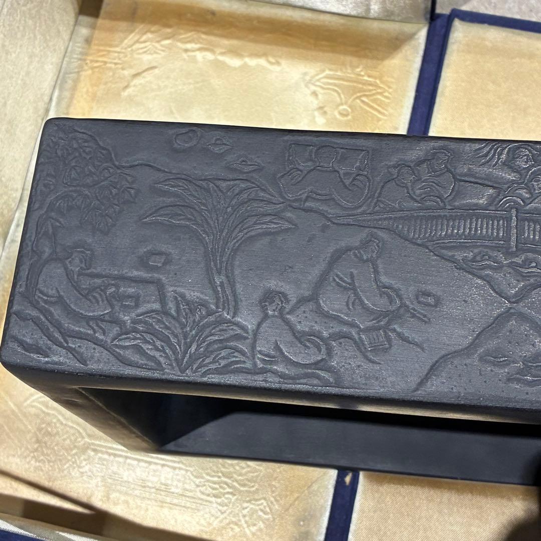 時代もの 超レア 中国古玩 蘭亭硯 端渓 書道具 唐物 時代物 スズリ