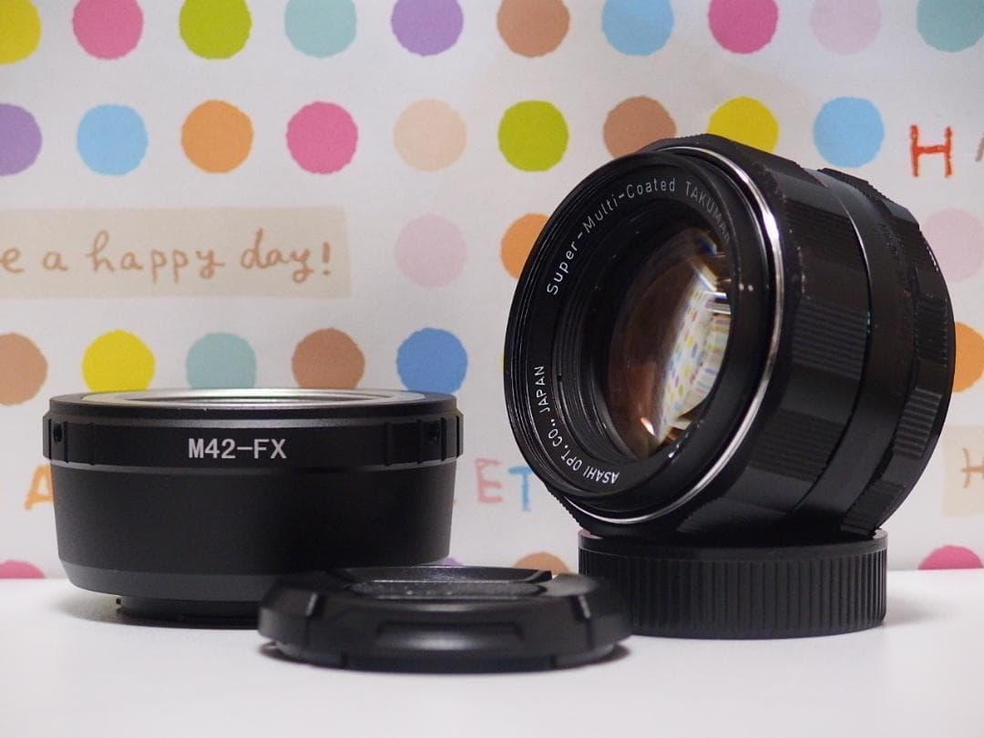 SMC Takumar 50mm F1.4 Fuji Xマウントアダプターセット