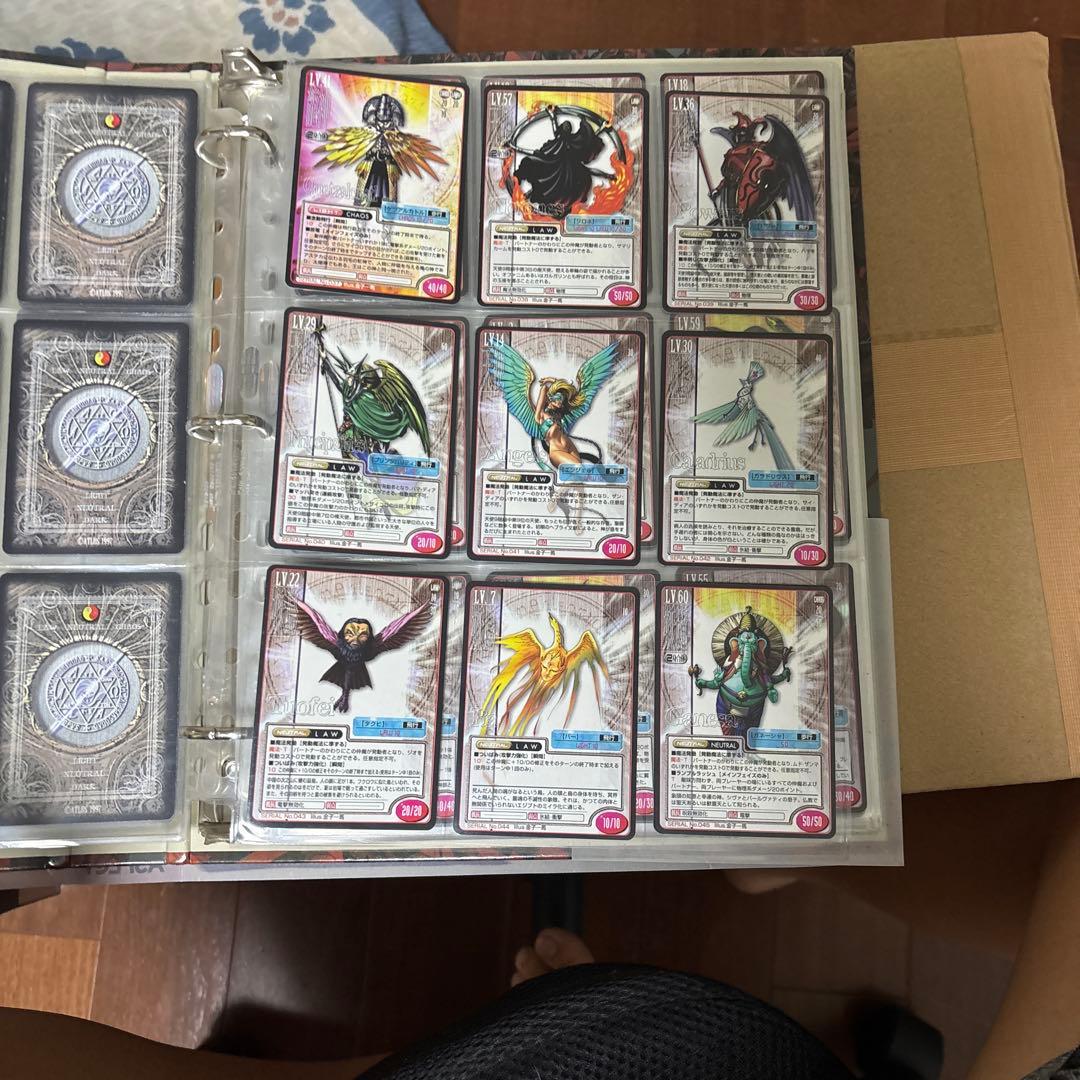 Digital Devil Story TCG バインダー＋カード182枚