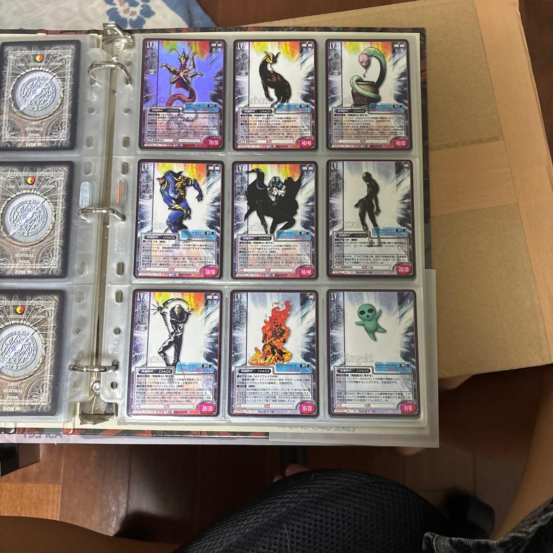 Digital Devil Story TCG バインダー＋カード182枚