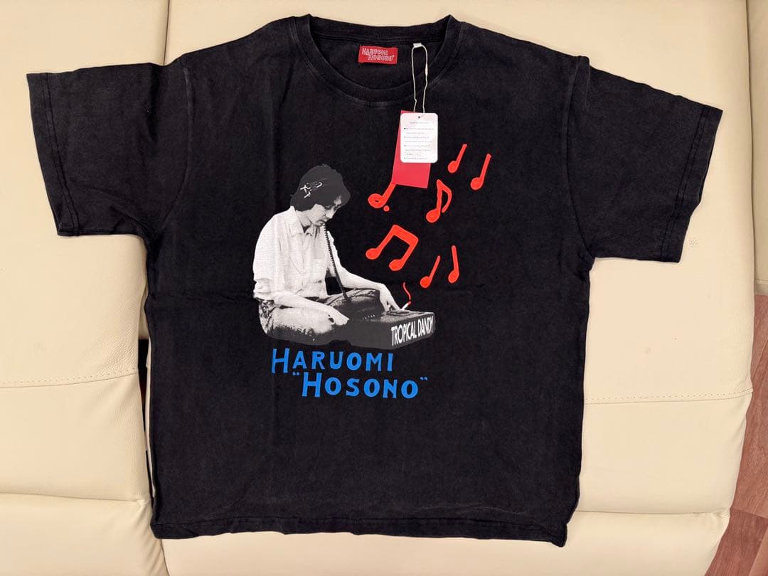 細野晴臣 TROPICAL DANDY Tシャツ L ブラック