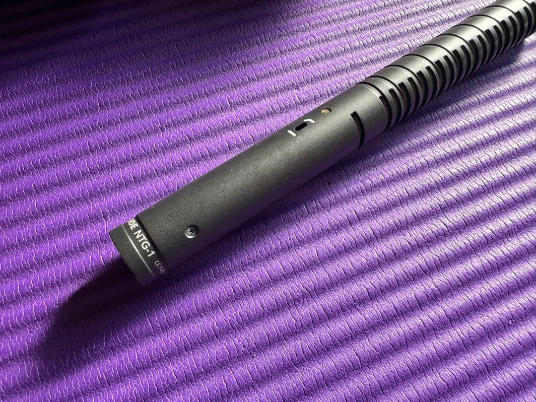 RODE NTG1 ショットガンマイク　ウィンドジャマー付き