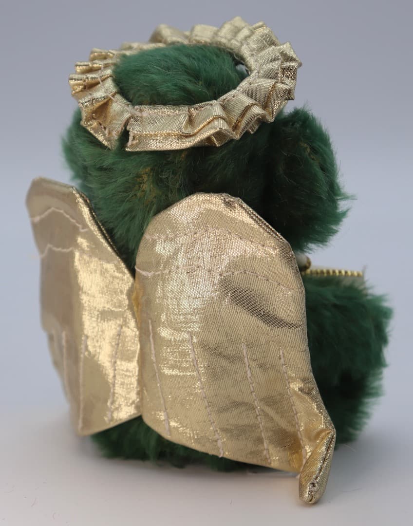 MerryThought 限定版 天使のクマ 緑 美術品・アンティーク・コレクション