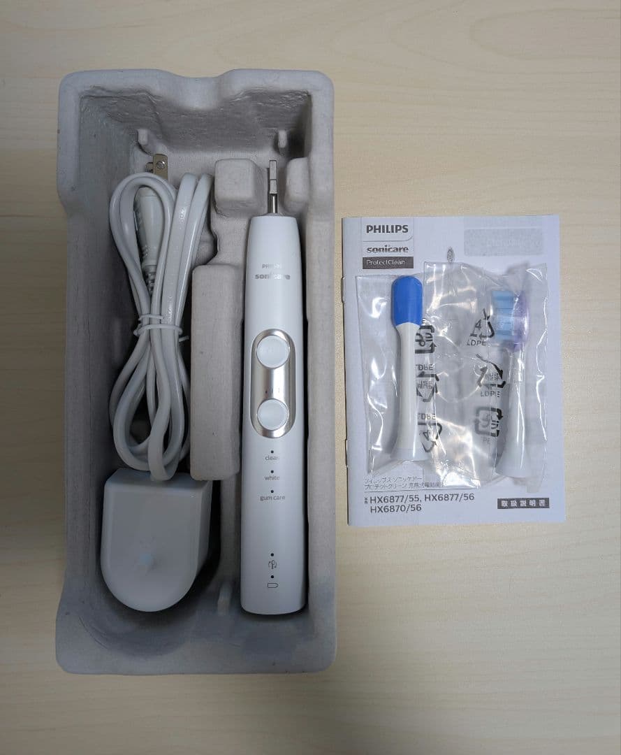 美品】PHILIPS Sonicare HX6877/56 電動歯ブラシ本体 - メルカリ