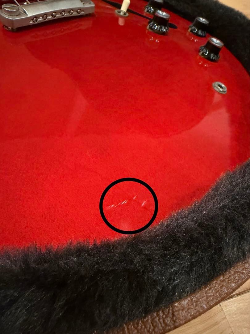 Gibson ES-335 Cherry 2019年（Memphis工場製）