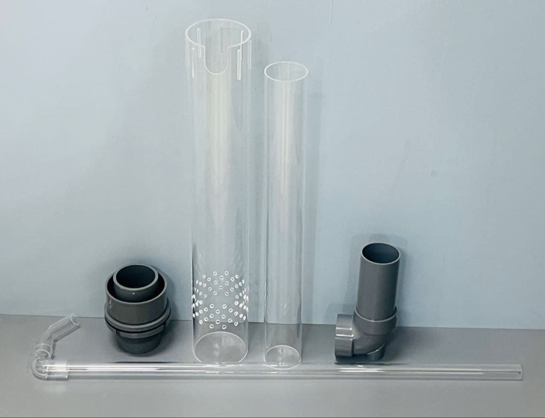 オーバーフロー水槽H450用 三重管セット 40A バルソケ仕様 - メルカリ