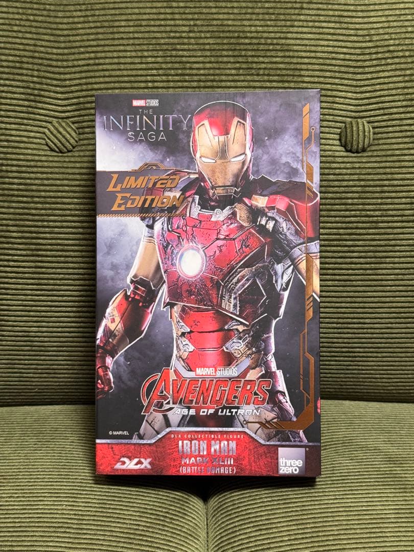 threezero DLX アイアンマン マーク43バトルダメージ 限定版 DLX Iron Man Mark 43 (Battle Damage) （DLX アイアンマン・マーク43